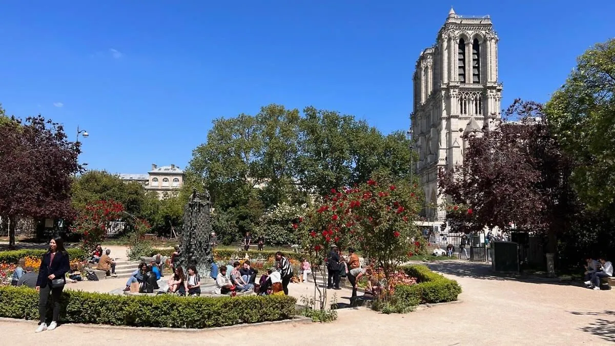 פריז Tenderness At Notre Dame, Delacroix דירה